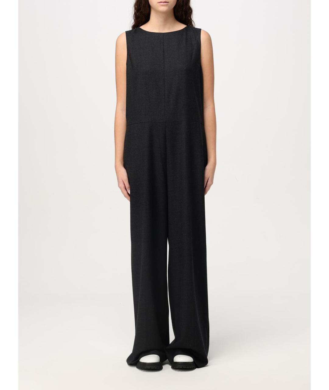 THEORY Серый шерстяной комбинезон, фото 2