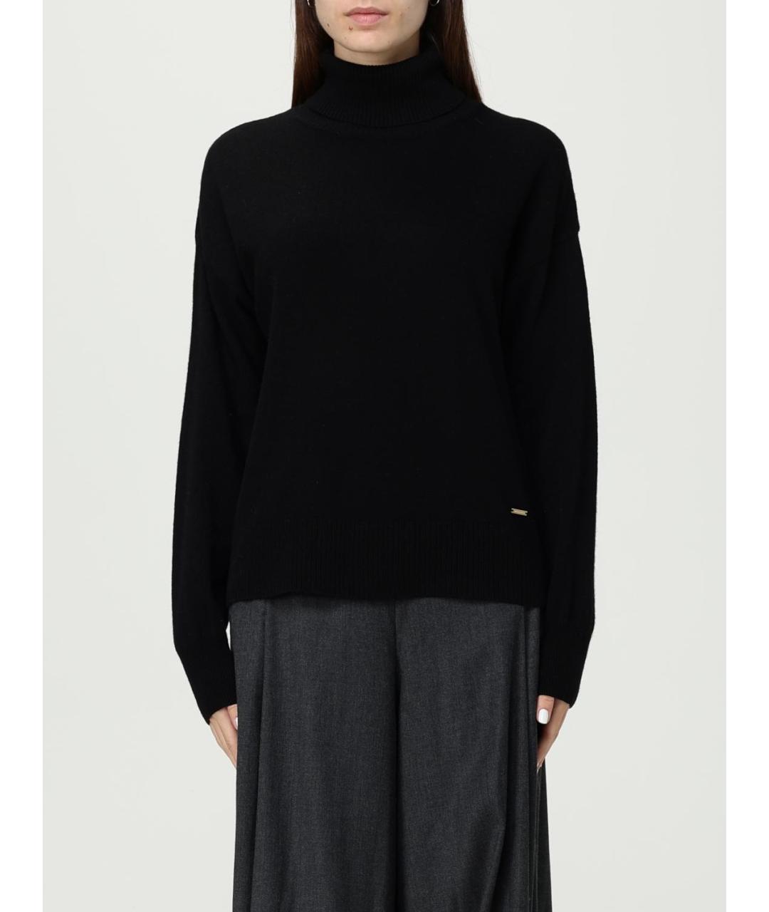 WOOLRICH Черный шерстяной джемпер / свитер, фото 2