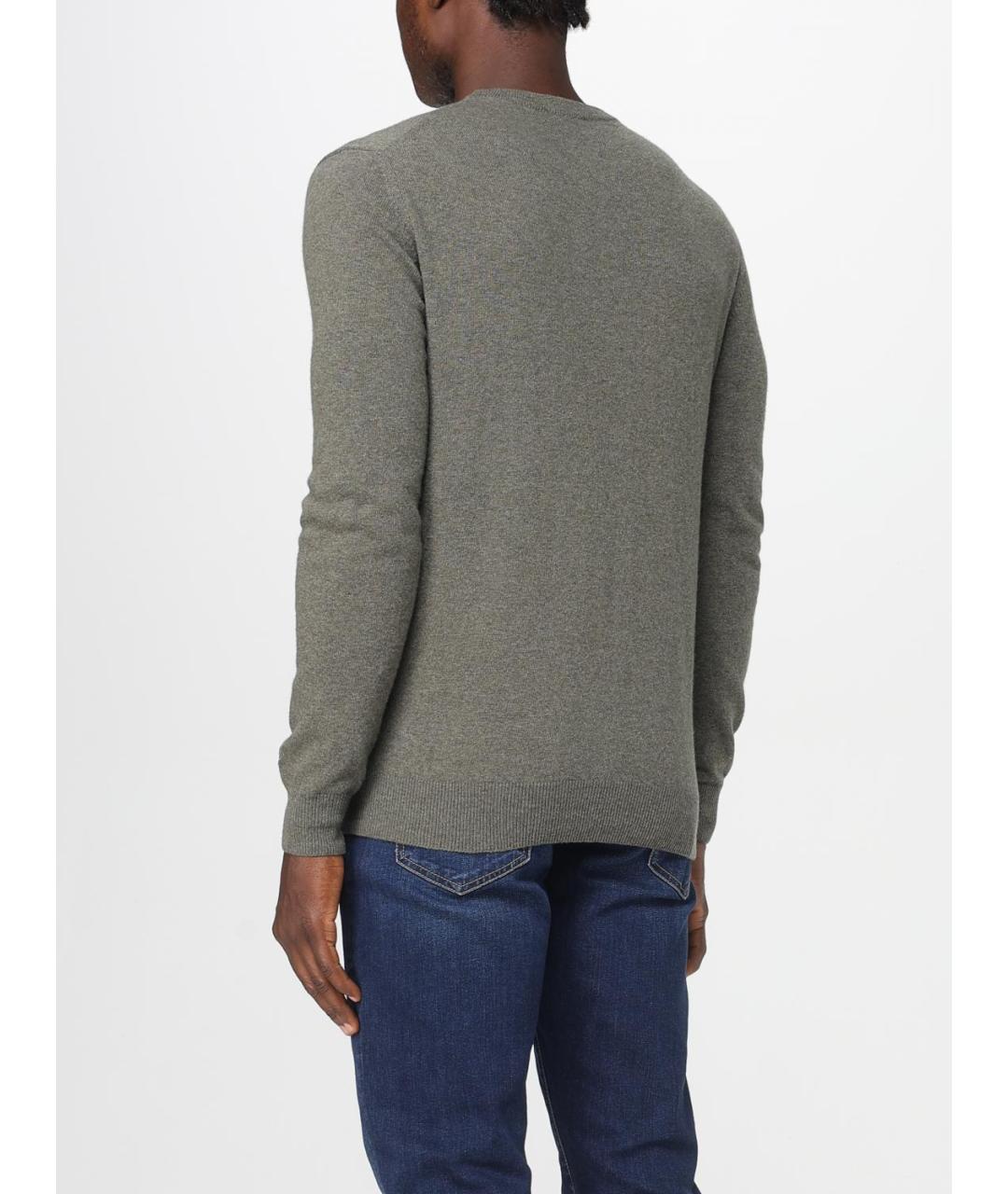 WOOLRICH Хаки шерстяная водолазка, фото 2