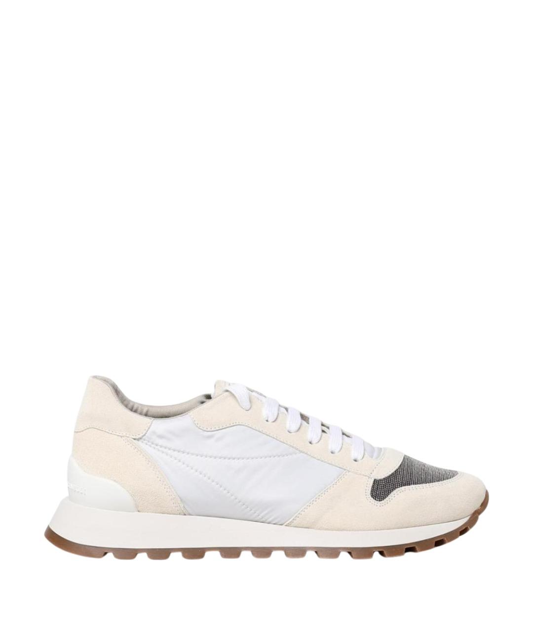 BRUNELLO CUCINELLI Мульти текстильные кроссовки, фото 1