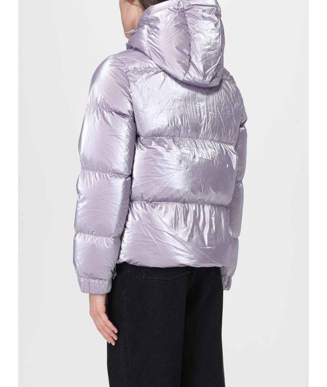 K-WAY Фиолетовый полиэстеровый пуховик, фото 3
