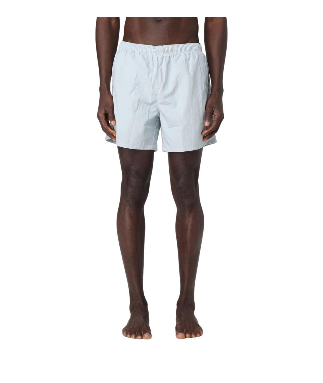 OUR LEGACY Голубые полиамидовые шорты, фото 1