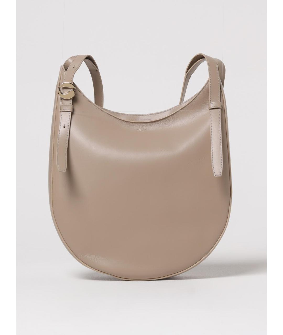 COPERNI Бежевая кожаная сумка через плечо, фото 5