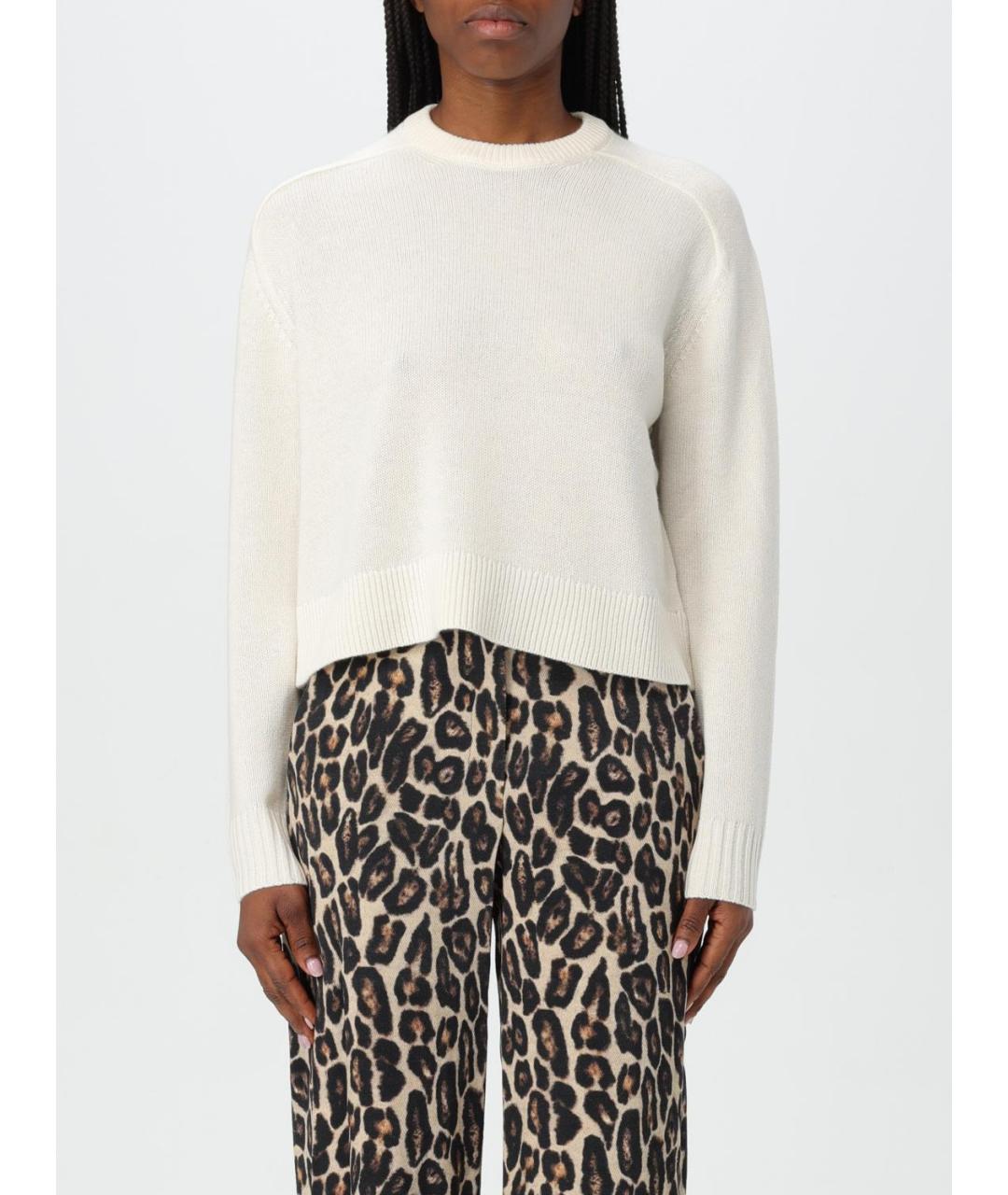 THEORY Бежевый кашемировый джемпер / свитер, фото 5