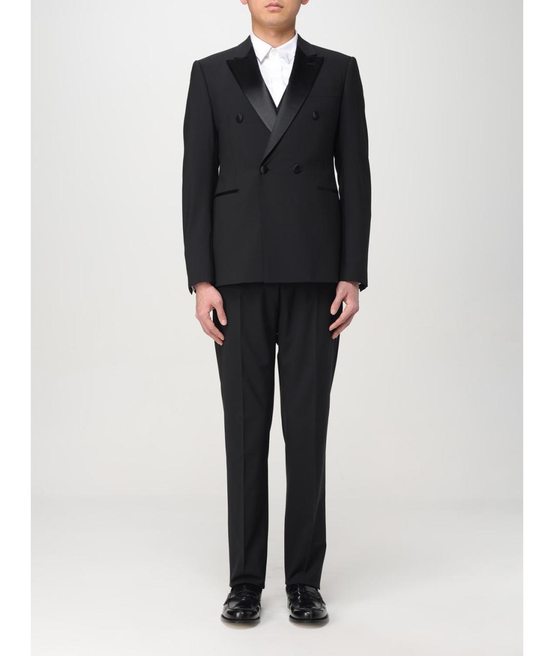 EMPORIO ARMANI Черный вечерний костюм, фото 7