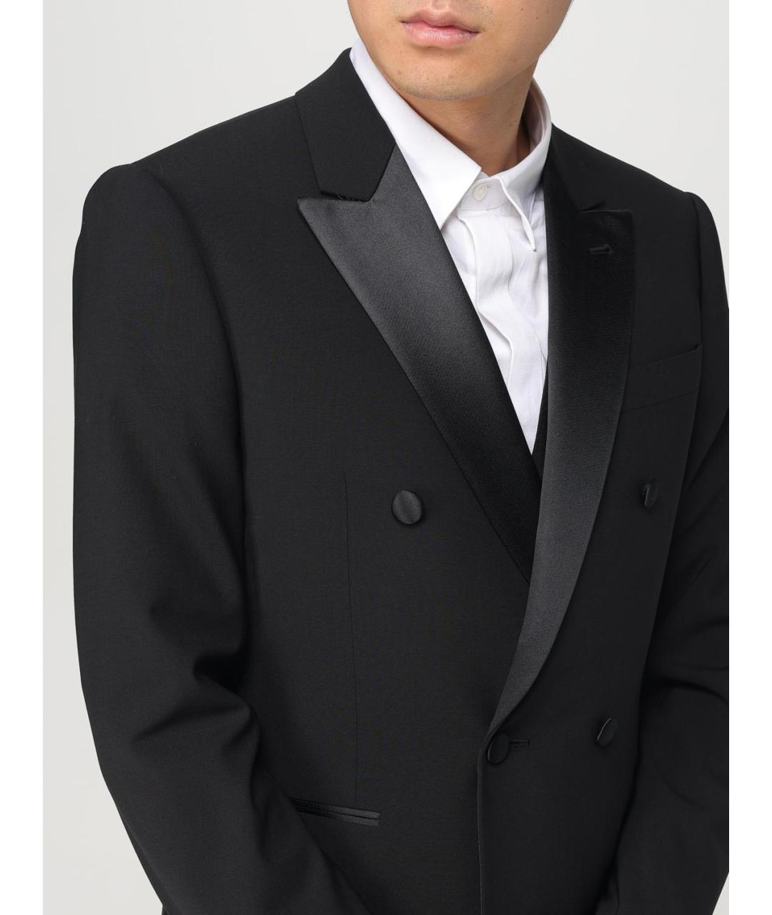 EMPORIO ARMANI Черный вечерний костюм, фото 5
