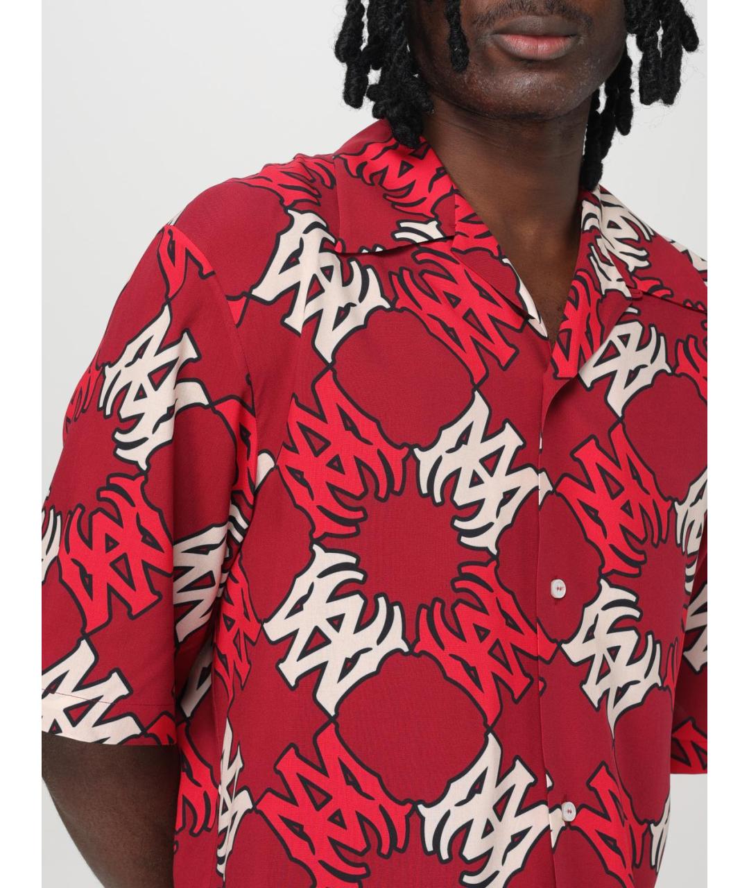 AMIRI Красная кэжуал рубашка, фото 6