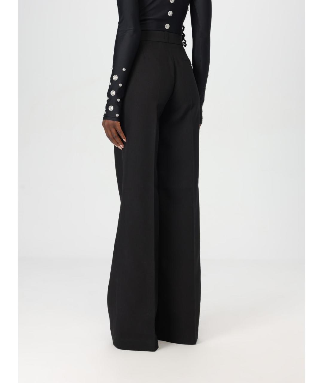 COPERNI Черные вискозные прямые брюки, фото 3