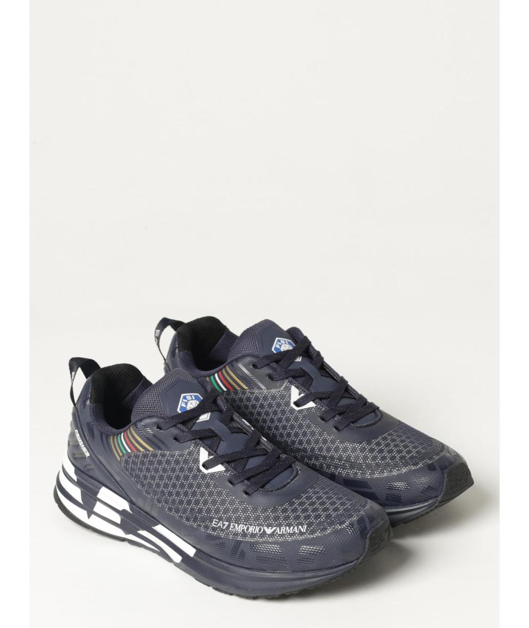 EA7 Мульти синтетические низкие кроссовки / кеды, фото 2