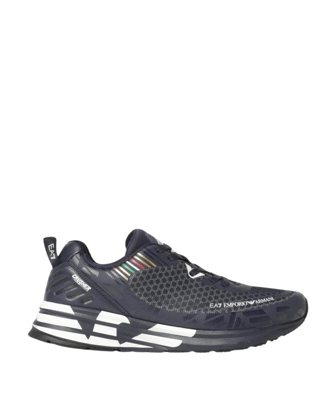 EA7 Мульти синтетические низкие кроссовки / кеды, фото 1