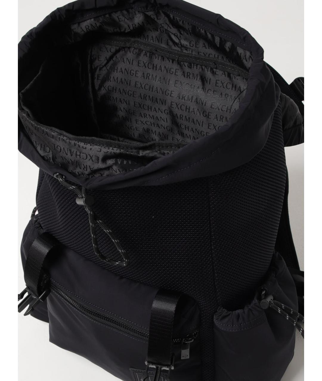 ARMANI EXCHANGE Синий синтетический рюкзак, фото 4