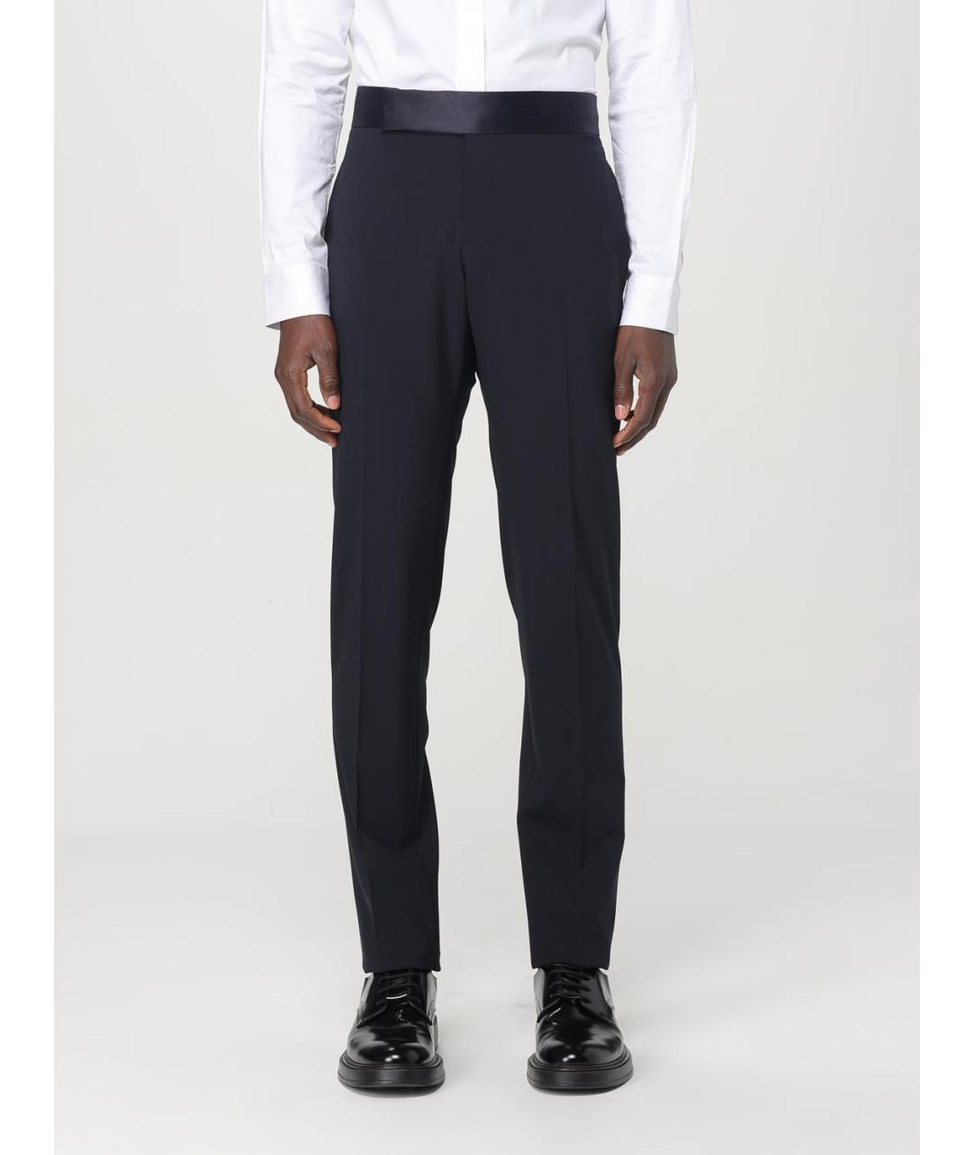 EMPORIO ARMANI Темно-синий вечерний костюм, фото 6