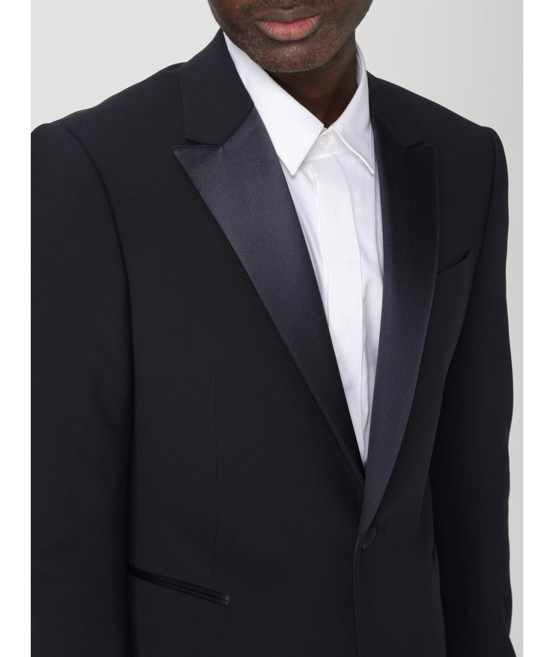 EMPORIO ARMANI Темно-синий вечерний костюм, фото 5