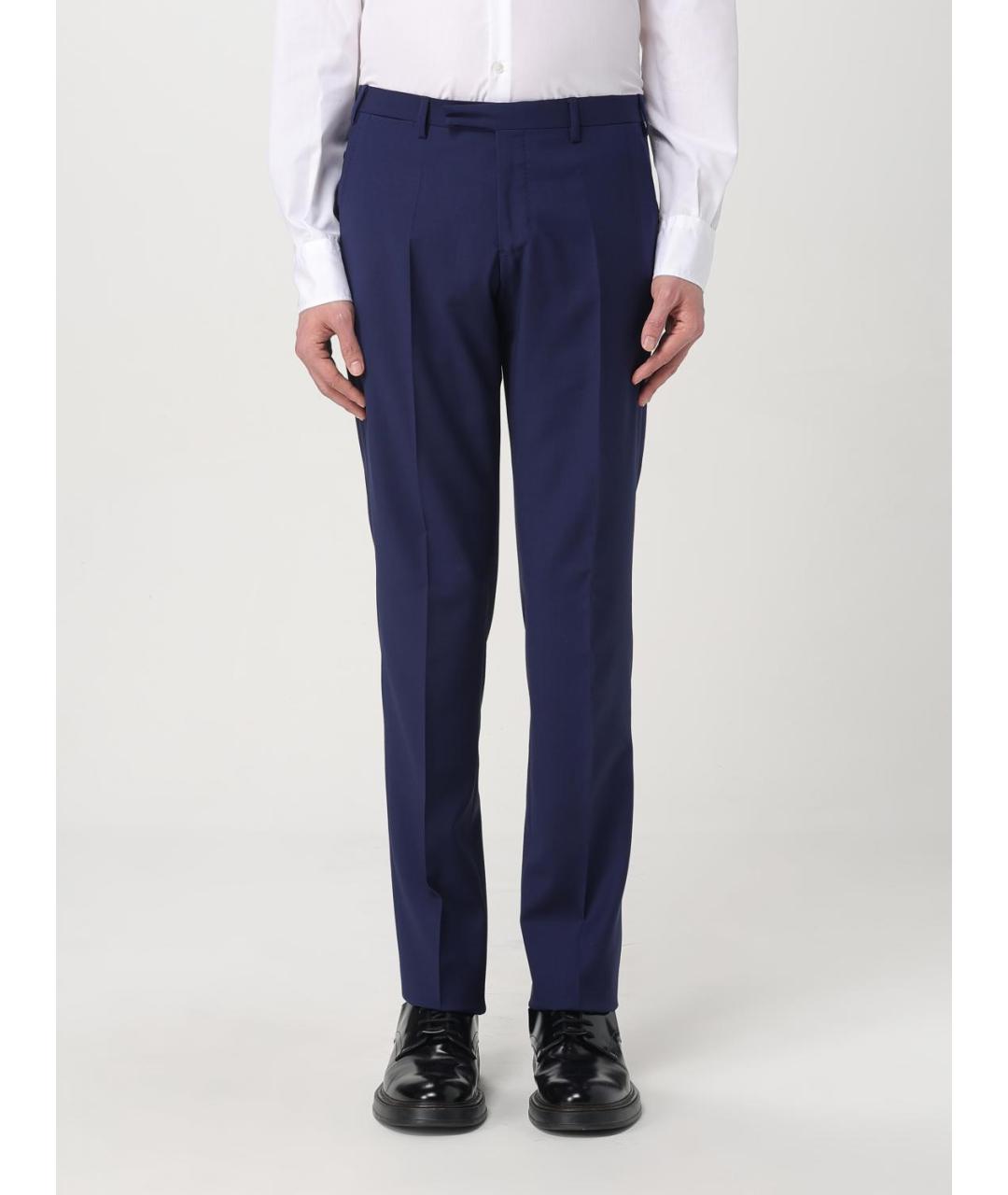 EMPORIO ARMANI Синий классический костюм, фото 6