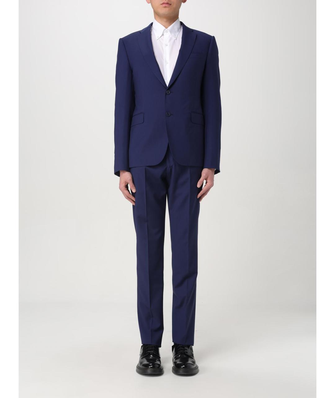 EMPORIO ARMANI Синий классический костюм, фото 7