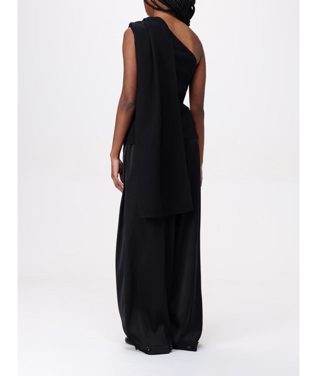 BOTTEGA VENETA Черная шерстяная майка, фото 4