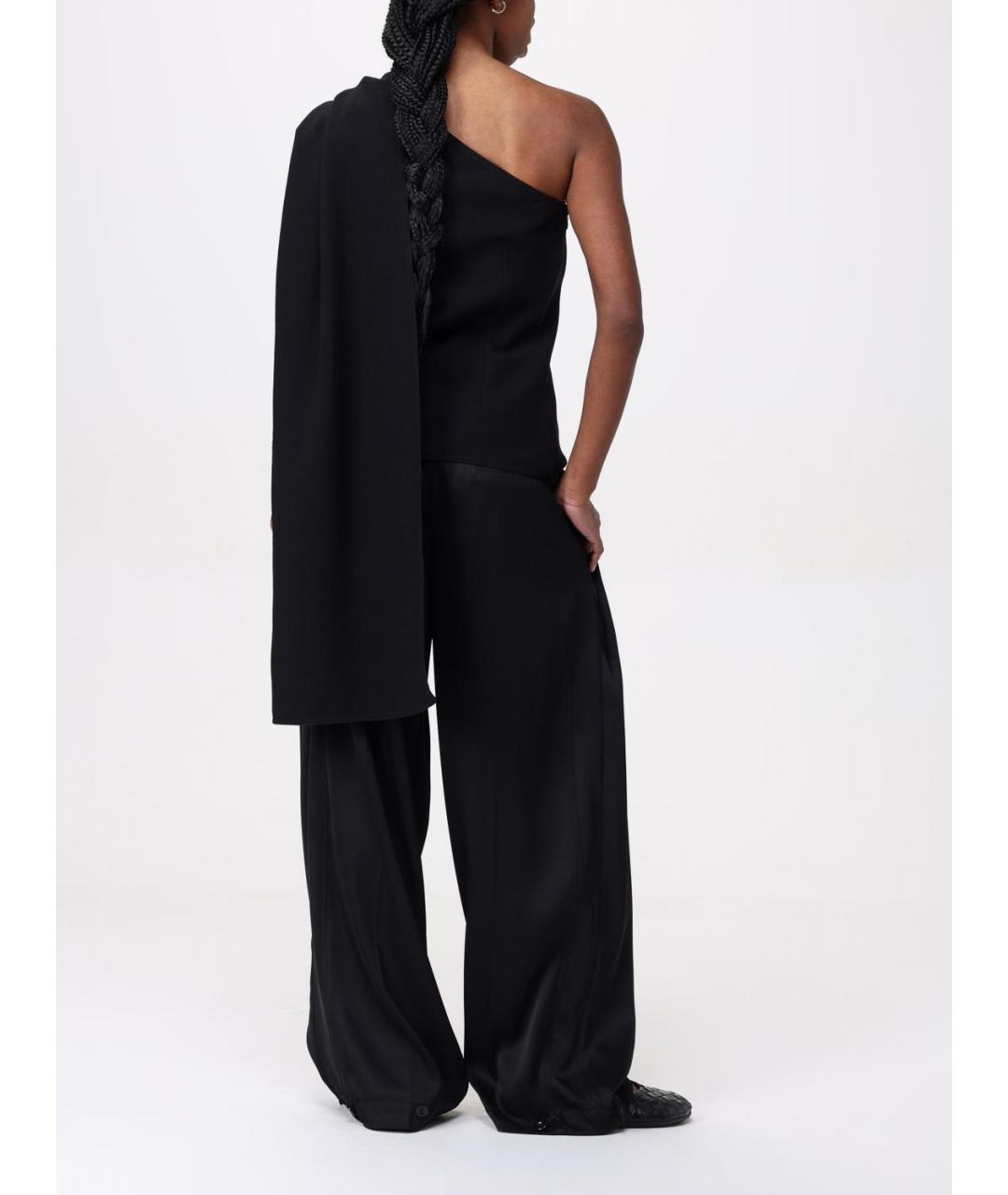 BOTTEGA VENETA Черная шерстяная майка, фото 3