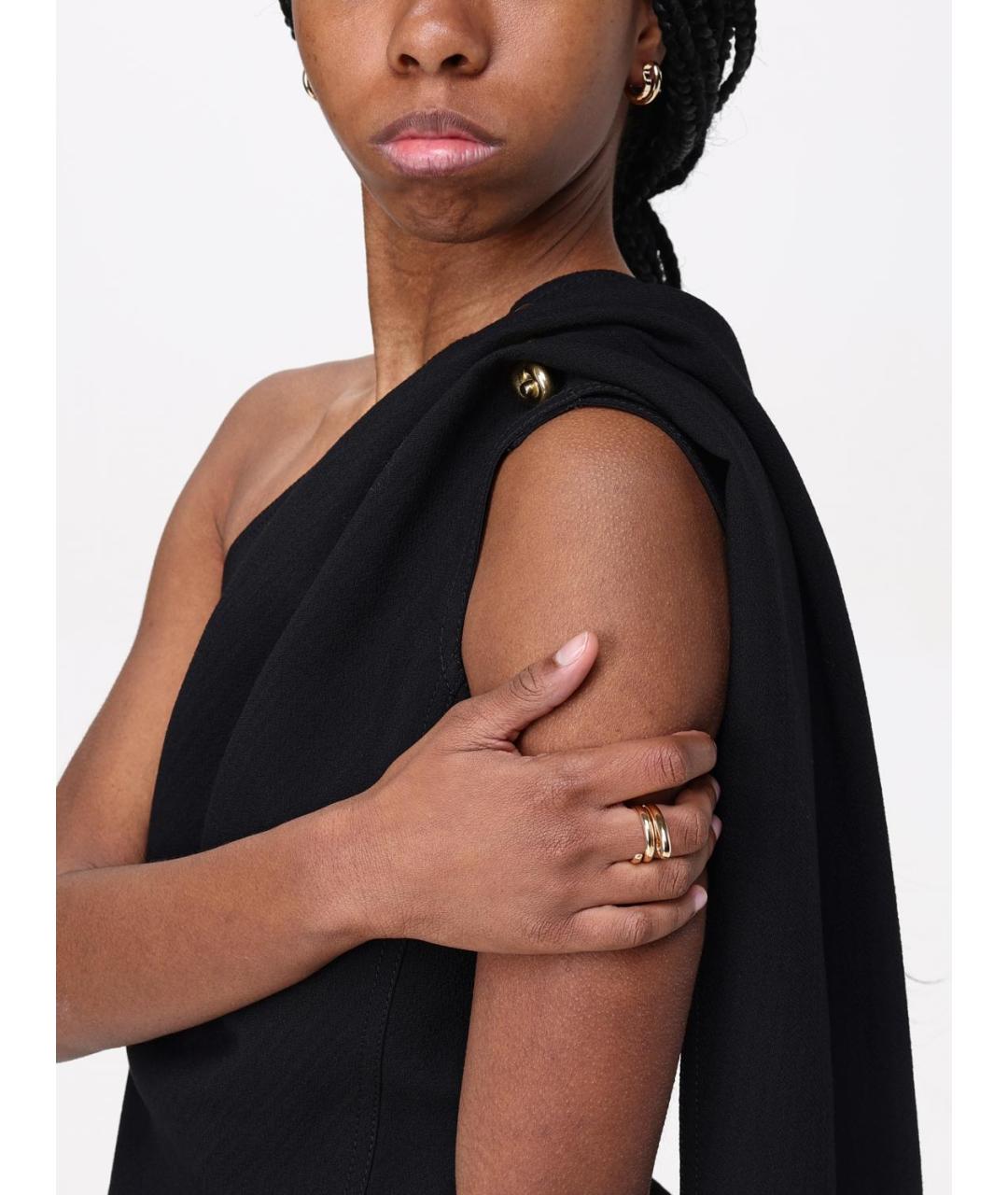 BOTTEGA VENETA Черная шерстяная майка, фото 6