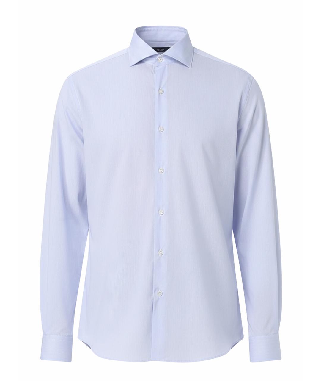 FAY Голубая хлопковая кэжуал рубашка, фото 1