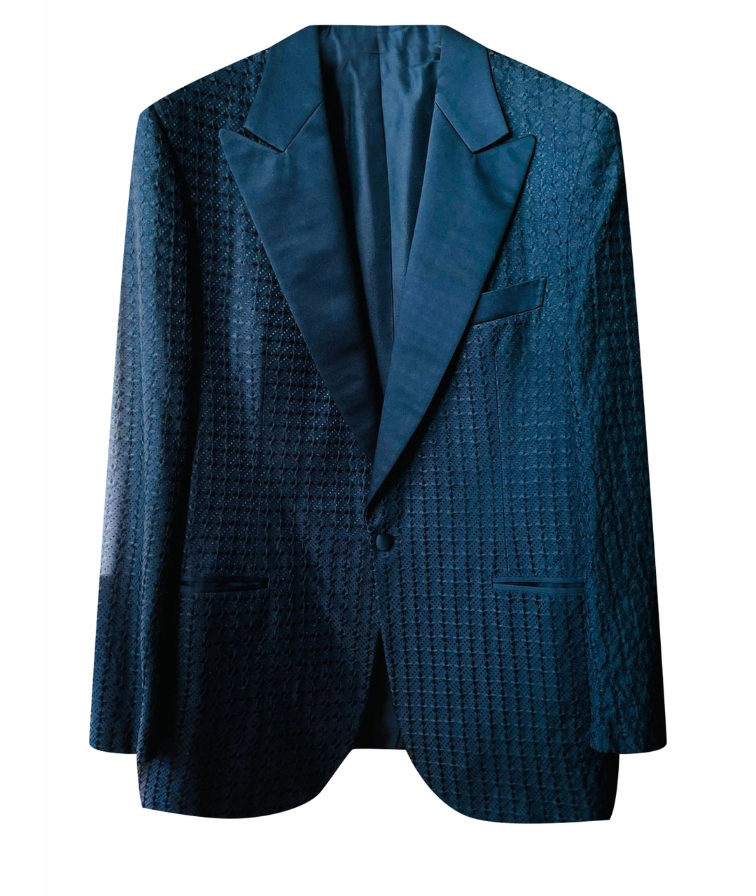 STEFANO RICCI Черный шелковый пиджак, фото 1