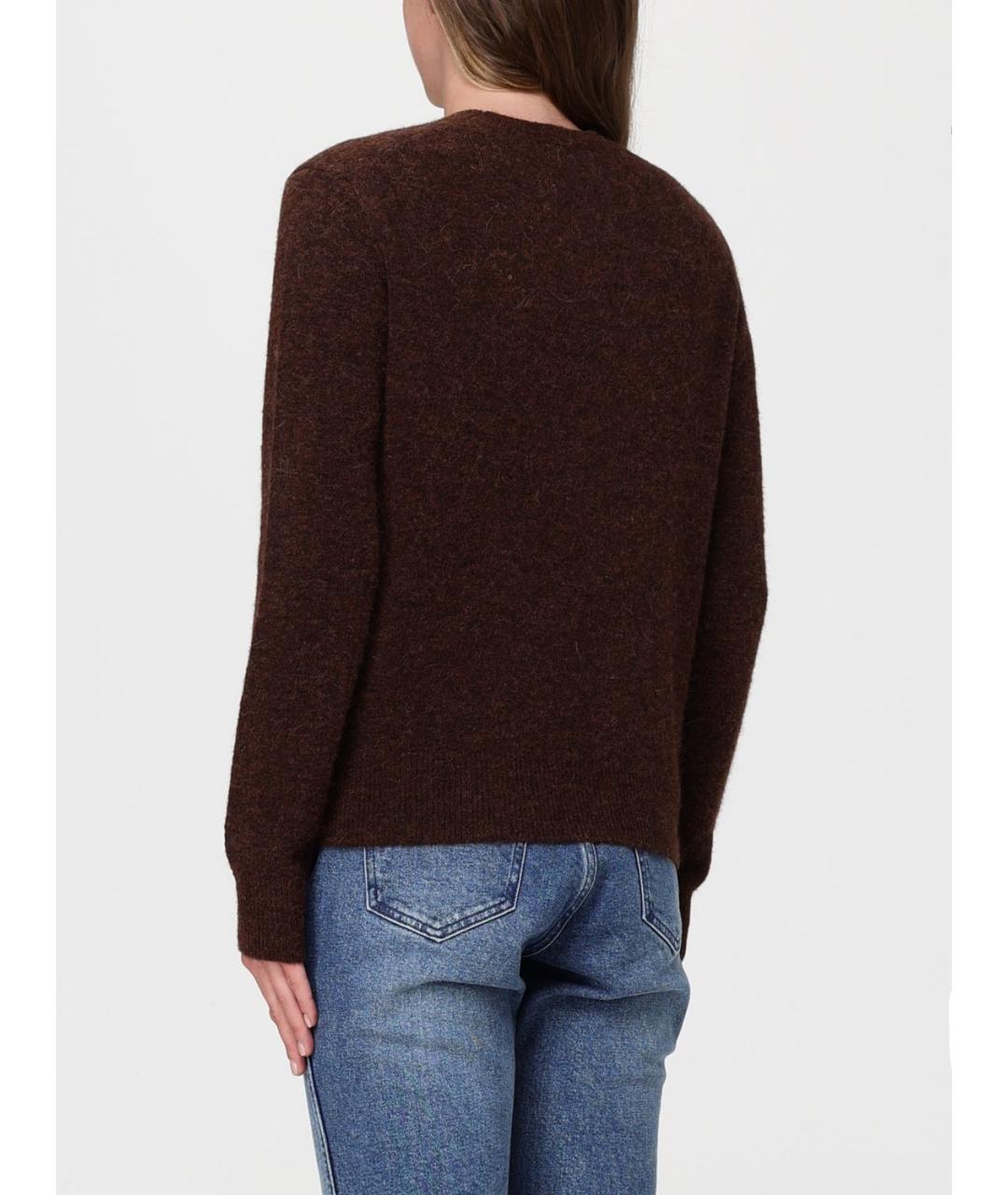MC2 SAINT BARTH Коричневый шерстяной джемпер / свитер, фото 2