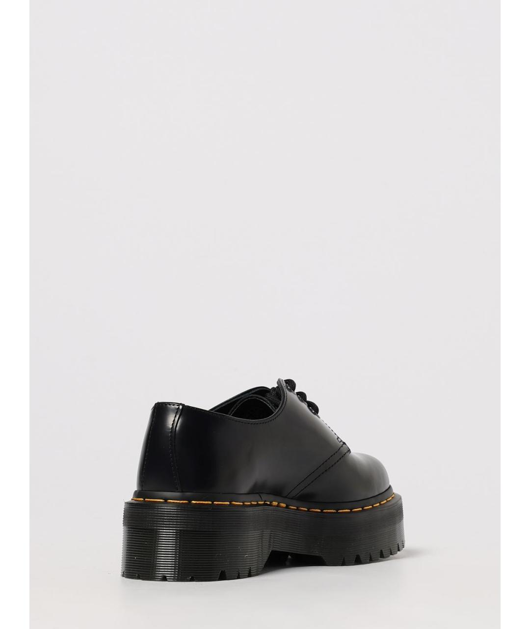 DR. MARTENS Черные кожаные ботинки, фото 3