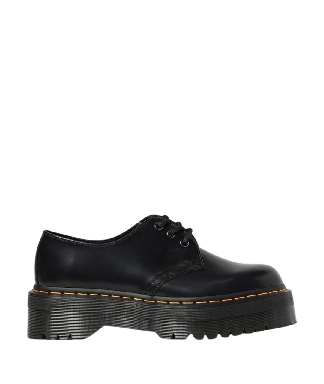 DR. MARTENS Черные кожаные ботинки, фото 1