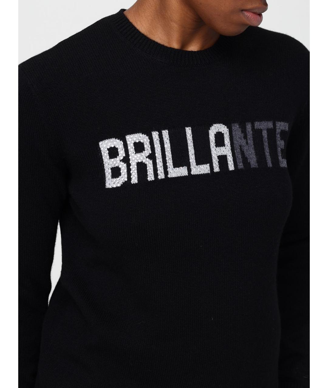 MC2 SAINT BARTH Черный шерстяной джемпер / свитер, фото 3