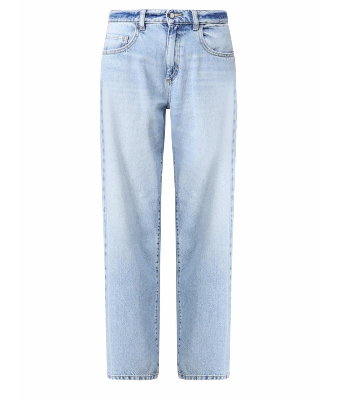 ICON DENIM Хлопковые прямые джинсы, фото 1