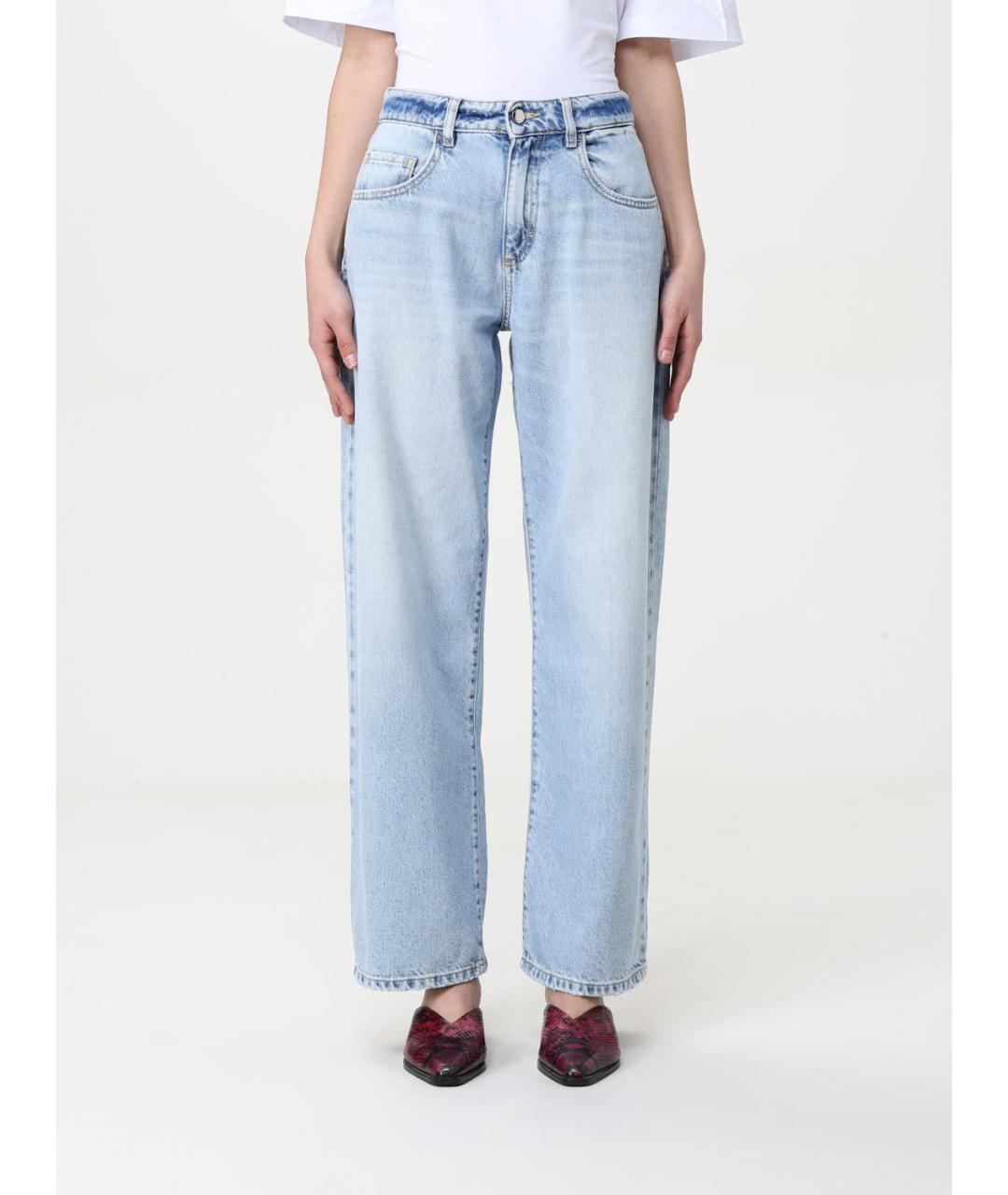 ICON DENIM Хлопковые прямые джинсы, фото 4