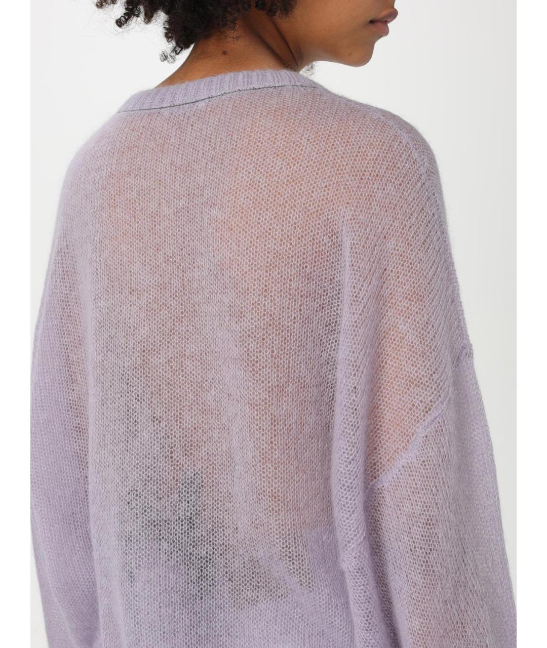 BRUNELLO CUCINELLI Фиолетовый шерстяной джемпер / свитер, фото 6