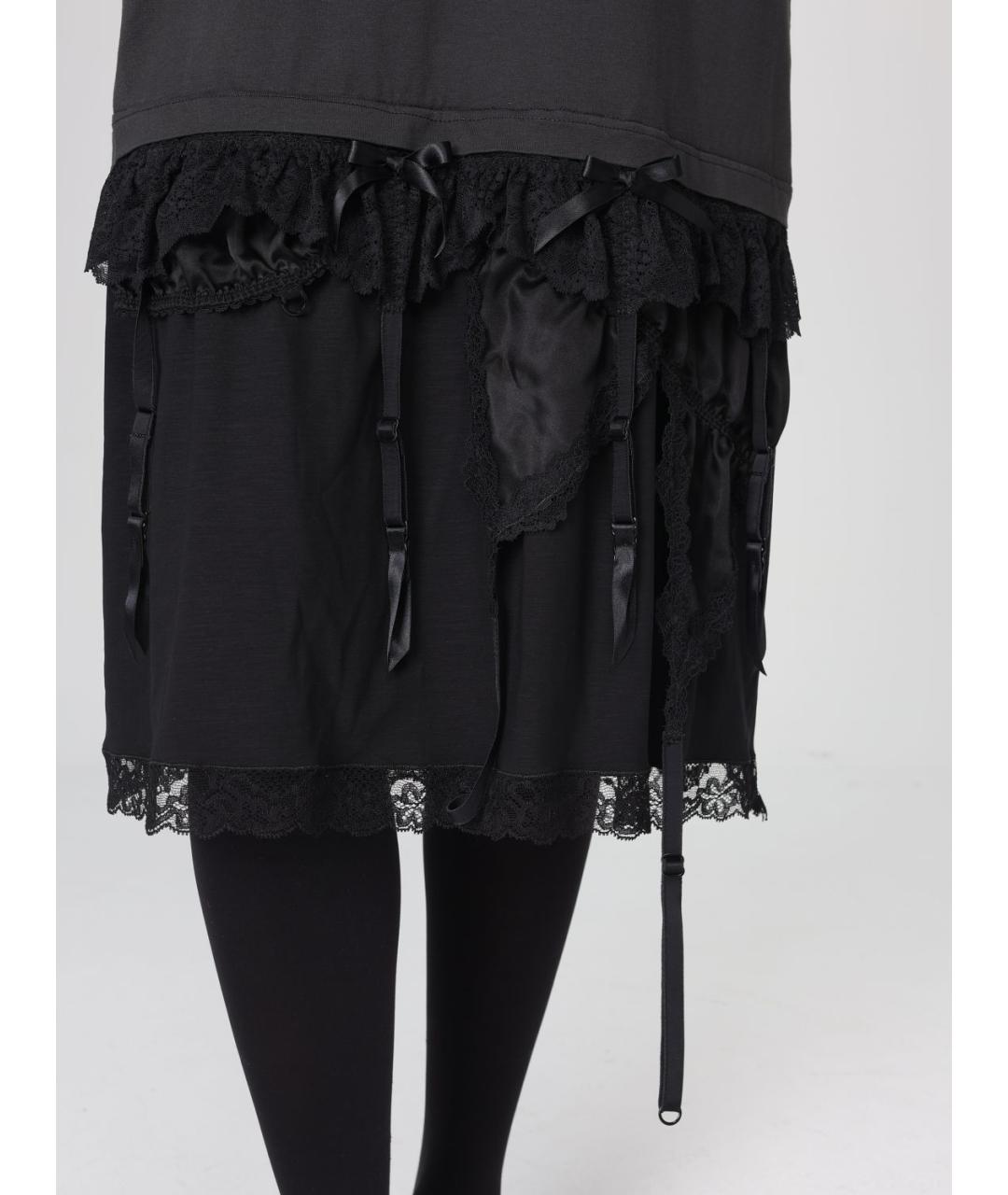 BALENCIAGA Серое хлопковое повседневное платье, фото 6