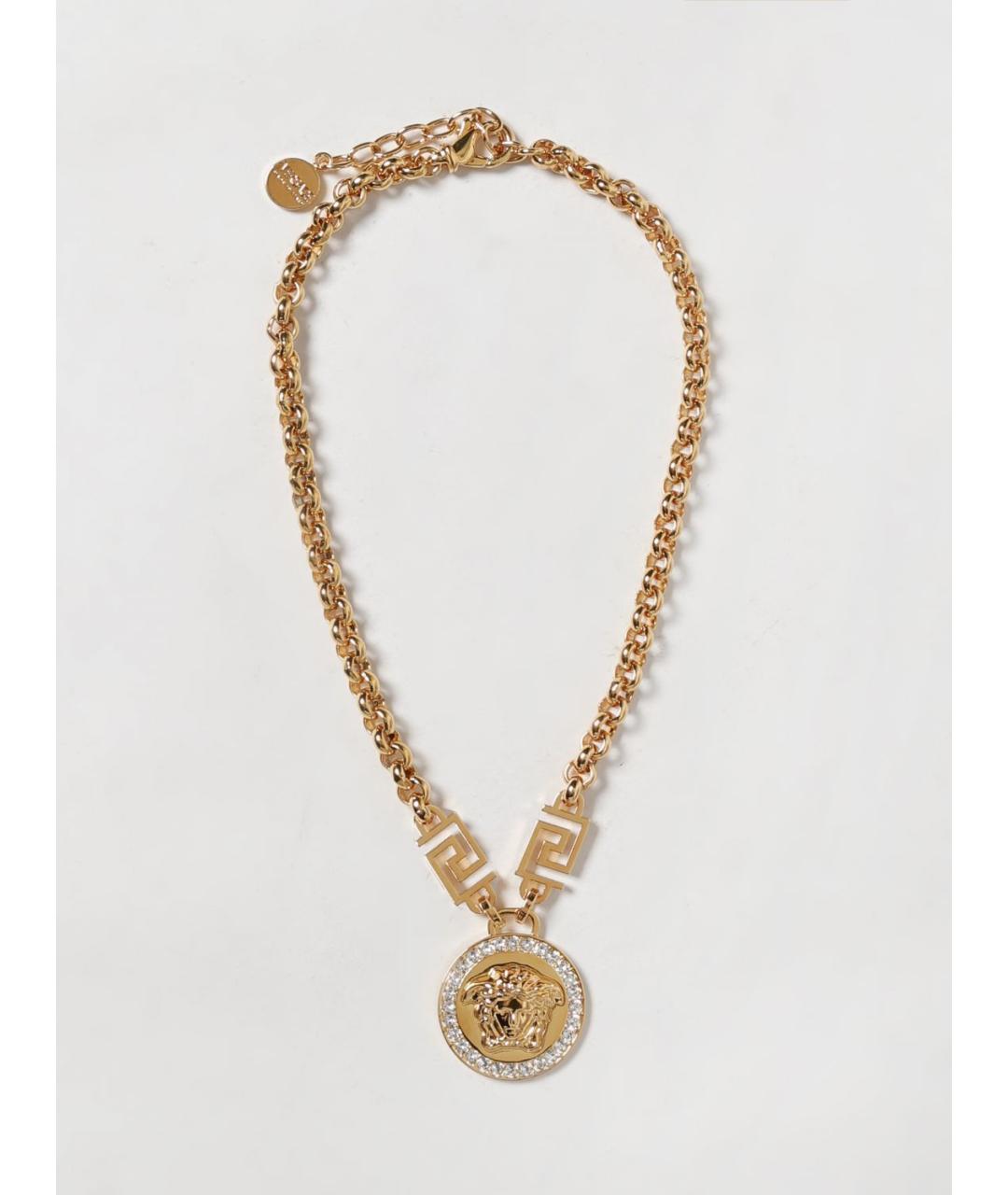 VERSACE Золотое металлическое колье, фото 5