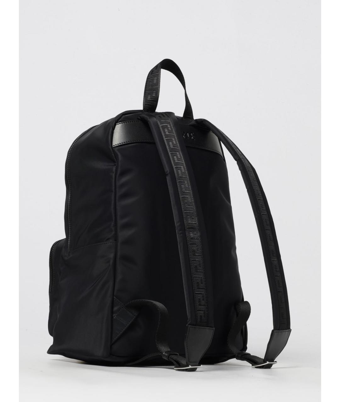 VERSACE Черный рюкзак, фото 3
