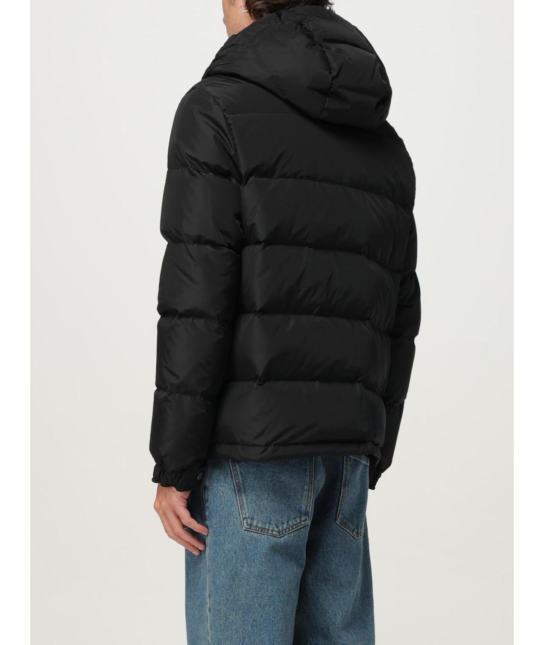 VALENTINO Черный синтетический пуховик, фото 2