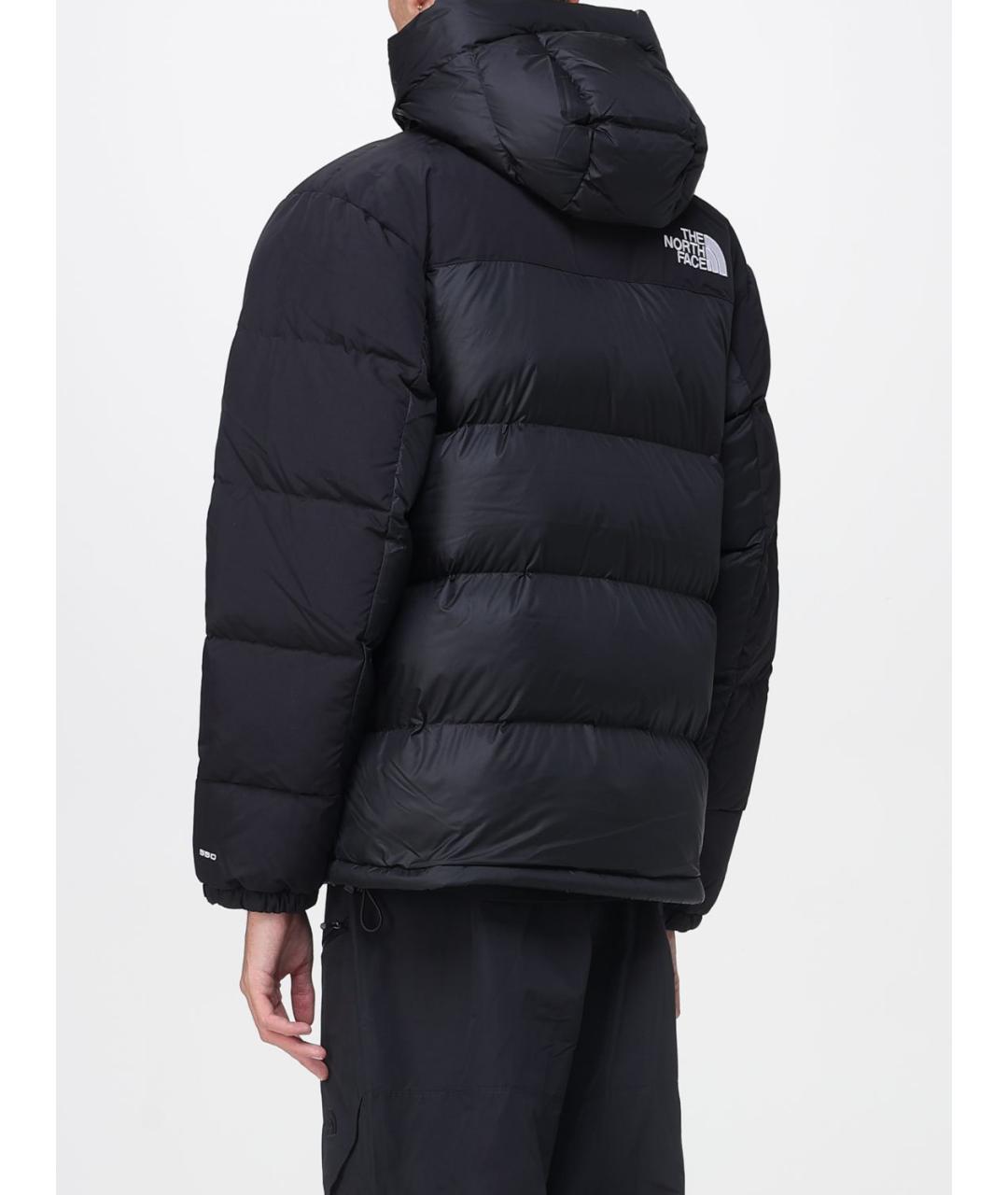 THE NORTH FACE Черный полиамидовый пуховик, фото 3