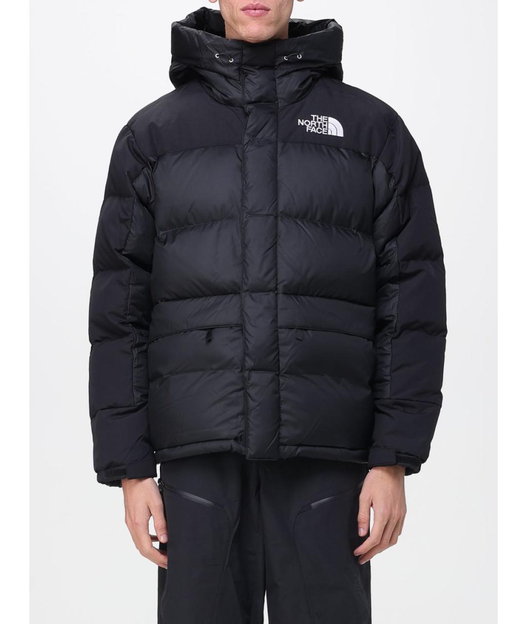 THE NORTH FACE Черный полиамидовый пуховик, фото 2