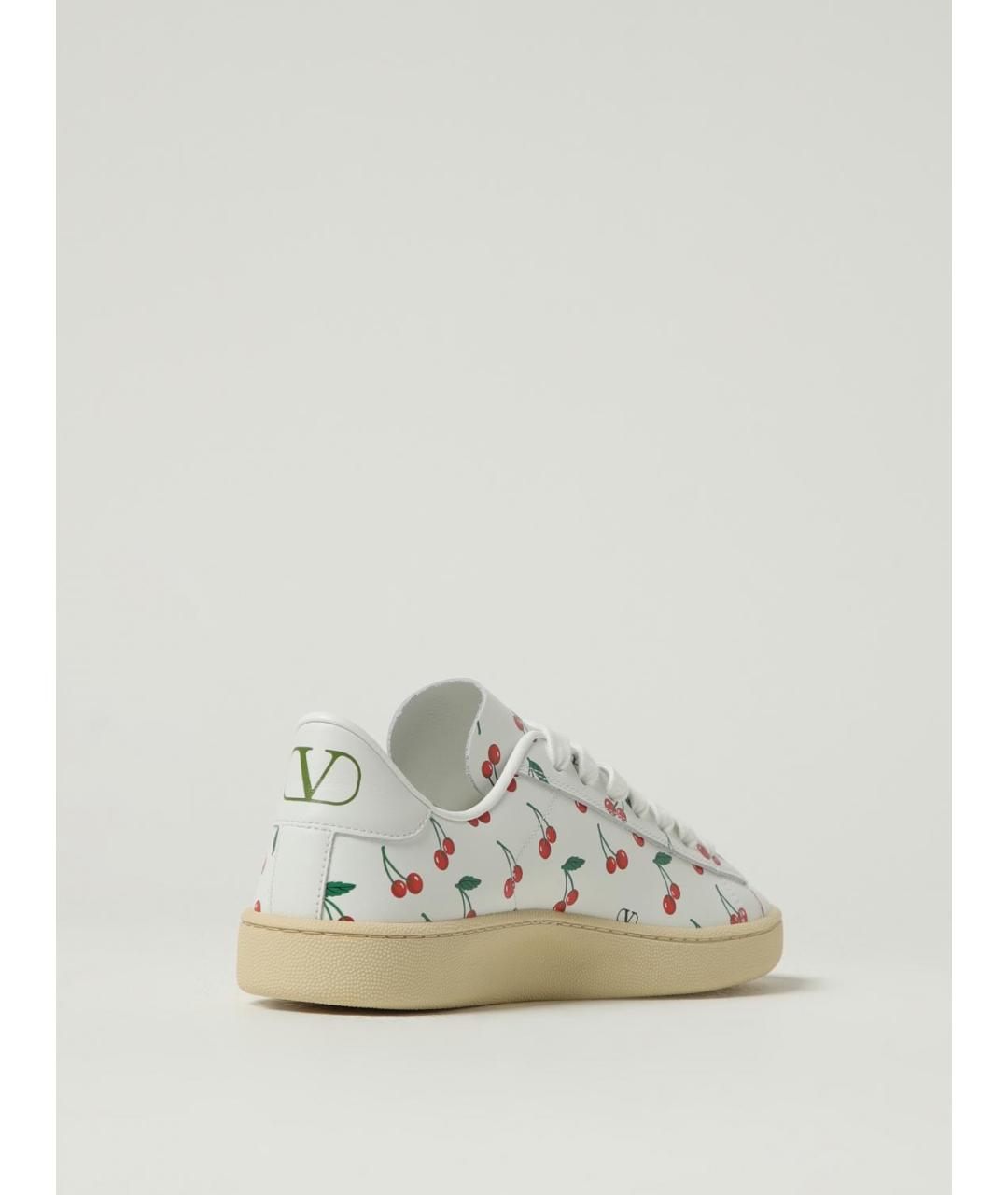 VALENTINO Белые кожаные кеды, фото 3