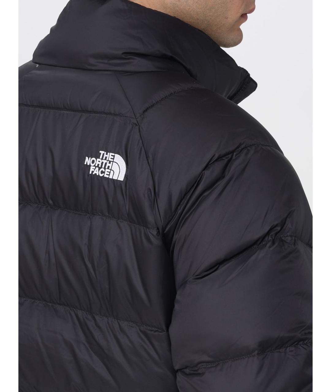 THE NORTH FACE Черный полиамидовый пуховик, фото 4