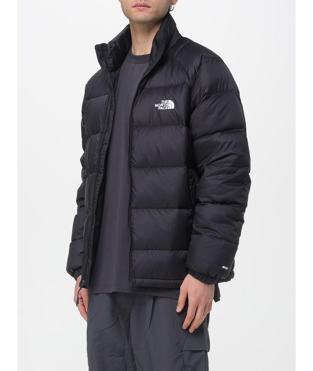 THE NORTH FACE Черный полиамидовый пуховик, фото 3