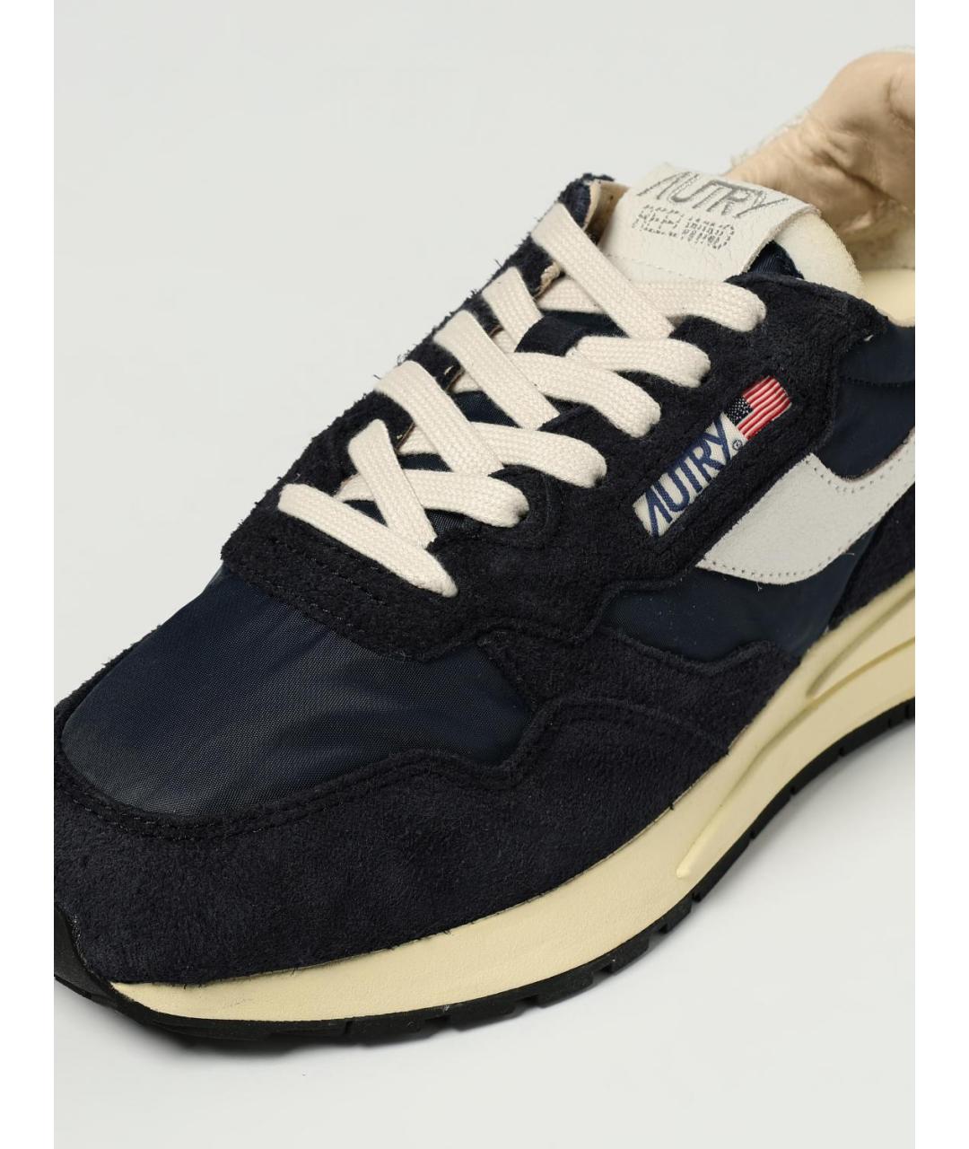 AUTRY Белые замшевые низкие кроссовки / кеды, фото 4