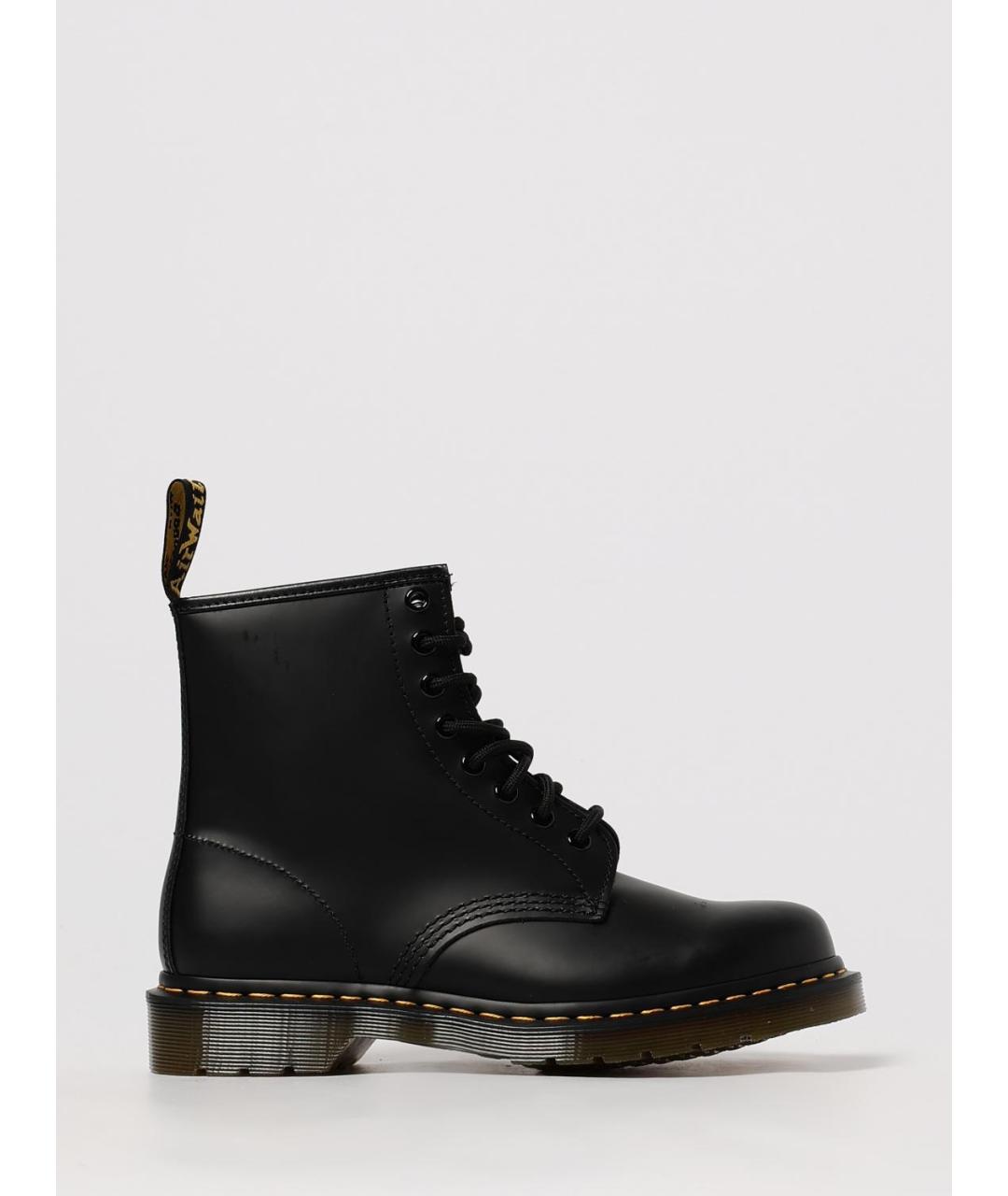DR. MARTENS Черные кожаные ботинки, фото 5