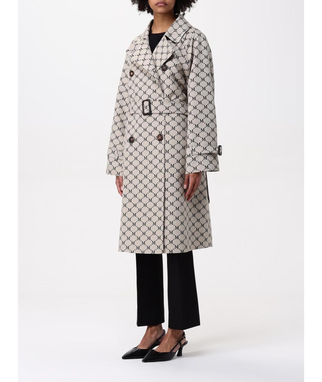 MAX MARA Мульти хлопковое пальто, фото 5