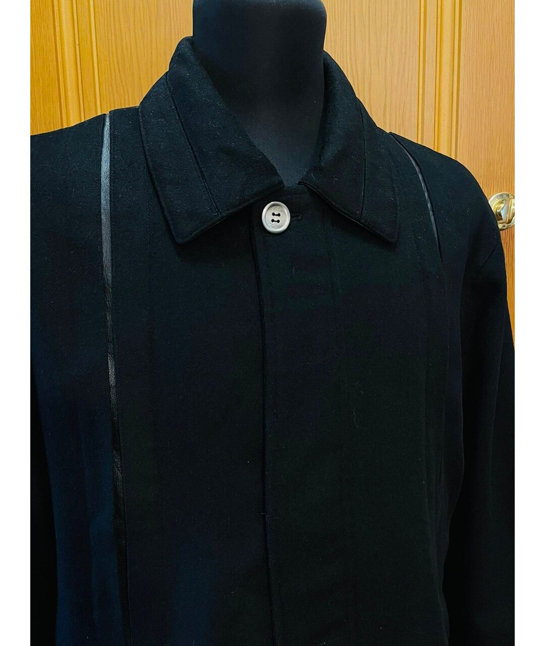 ZILLI Черное шерстяное пальто, фото 2