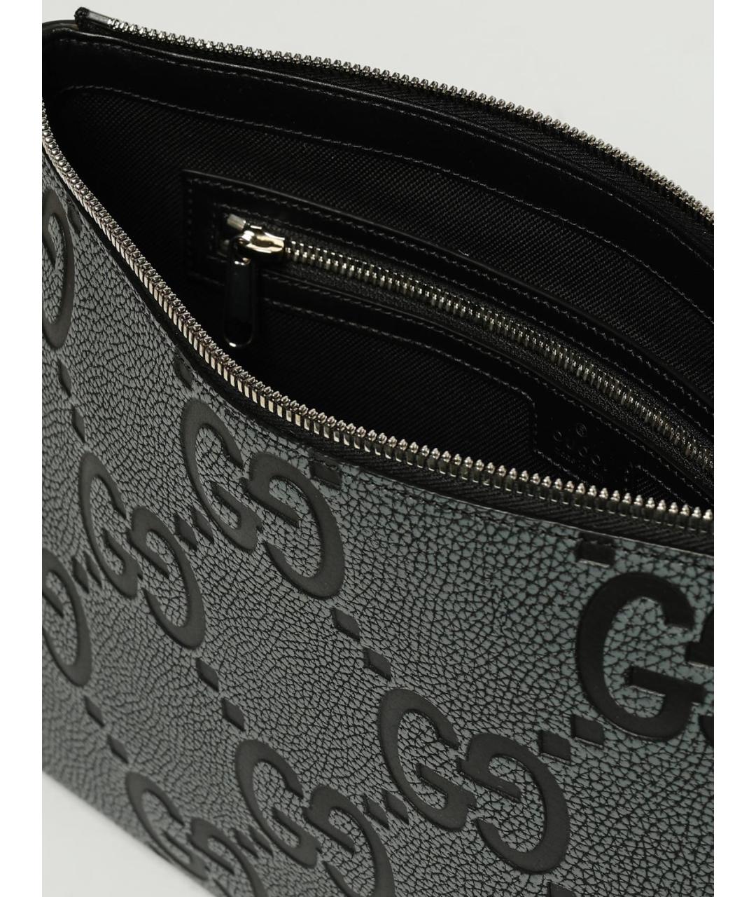 GUCCI Черная кожаная папка для документов, фото 5