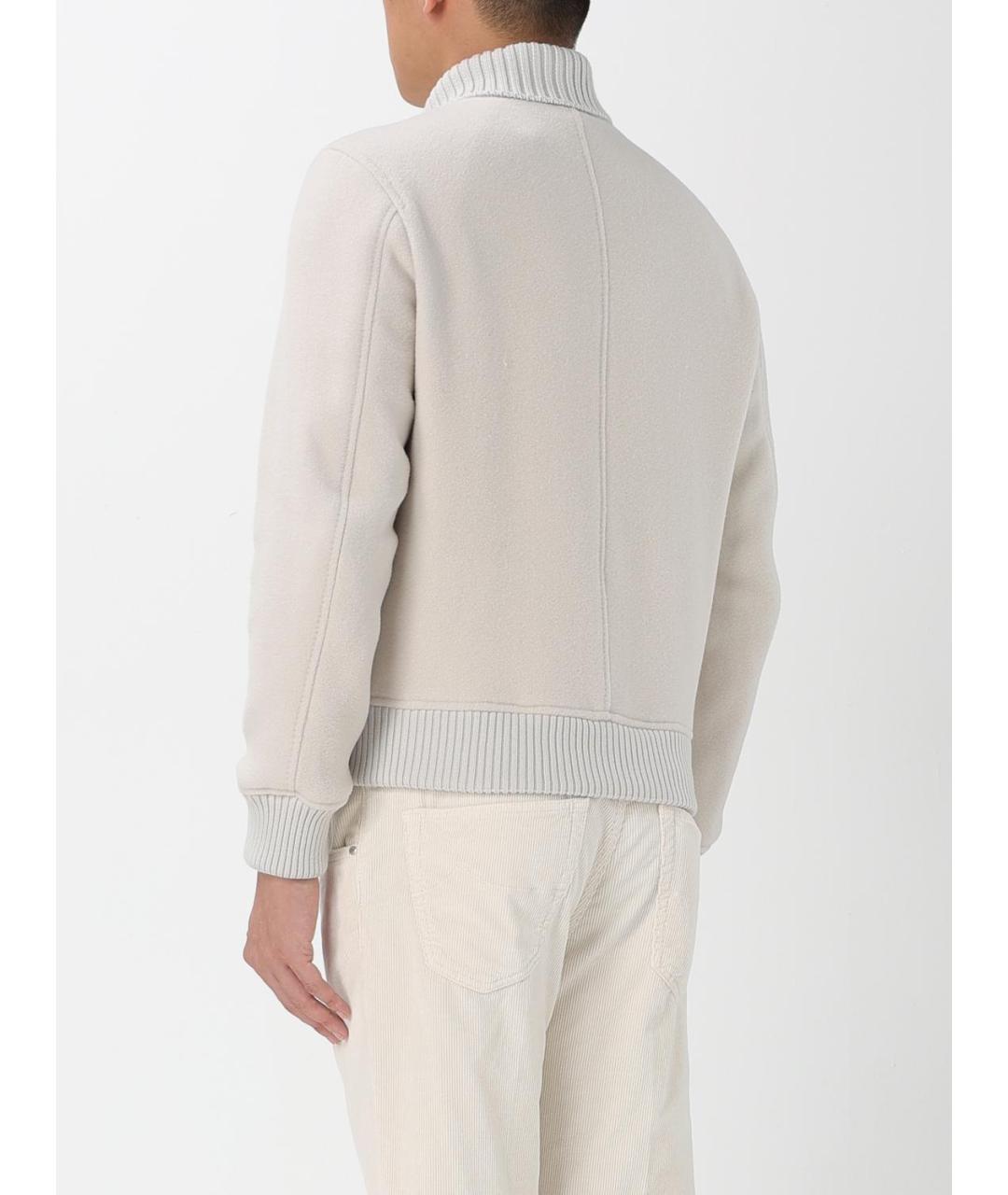 ELEVENTY Бежевая шерстяная куртка, фото 2