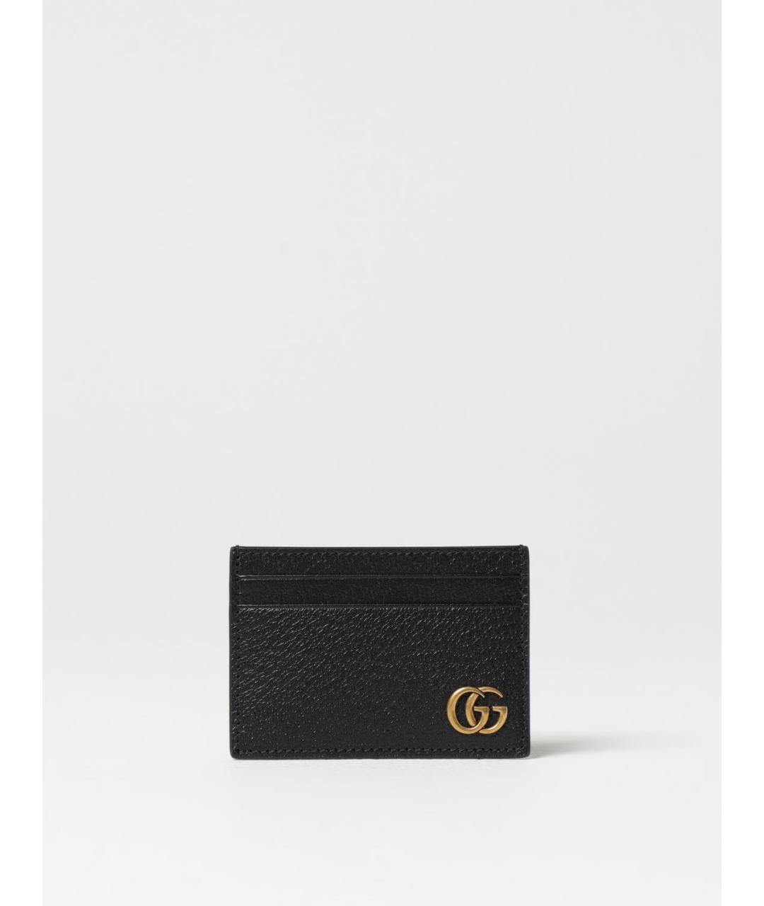 GUCCI Черный кожаный кардхолдер, фото 3