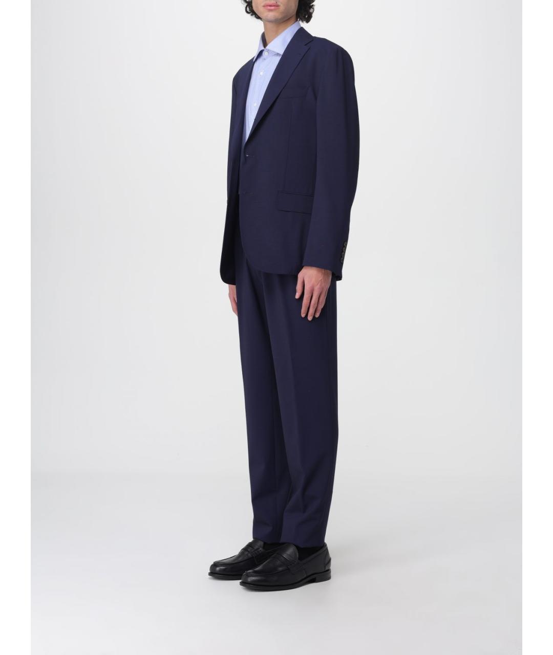 ELEVENTY Синий классический костюм, фото 4