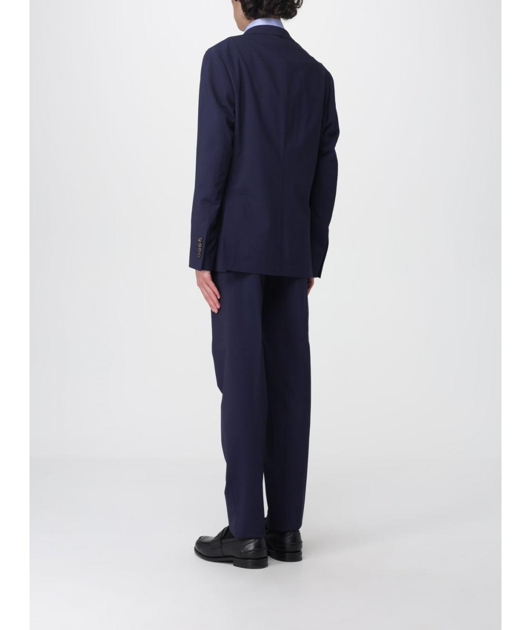 ELEVENTY Синий классический костюм, фото 3