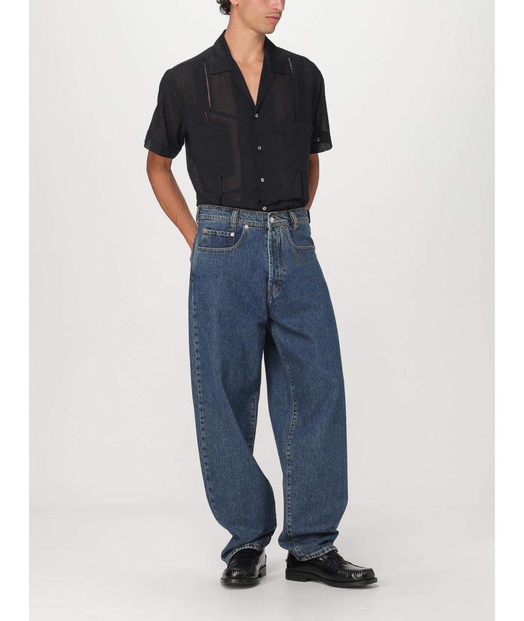 MAGLIANO Черная хлопковая кэжуал рубашка, фото 3